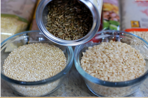 brown rice,cereals,etc